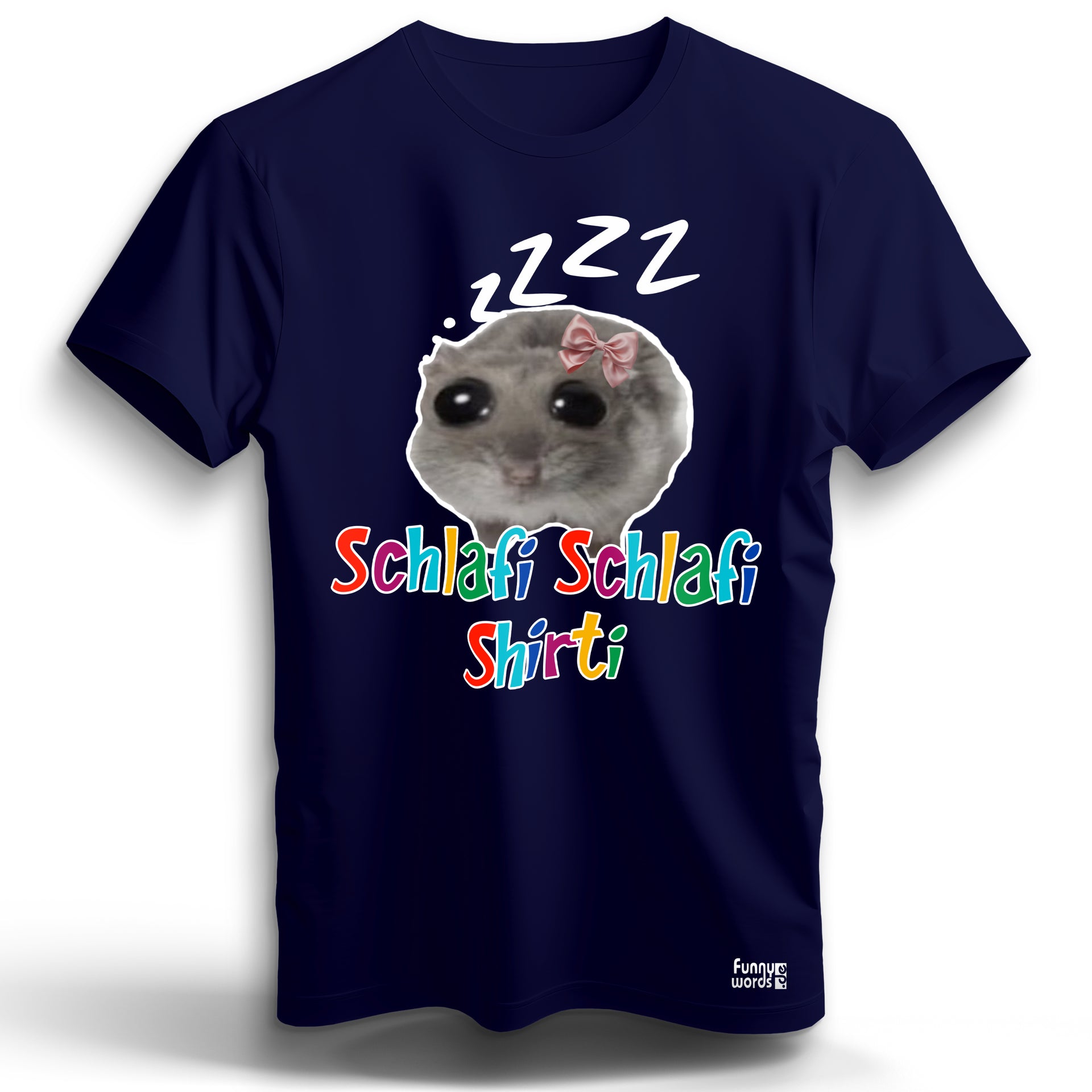 Schlafi Shlafi Shirti Hamster Meme Unisex  Premium T-Shirt