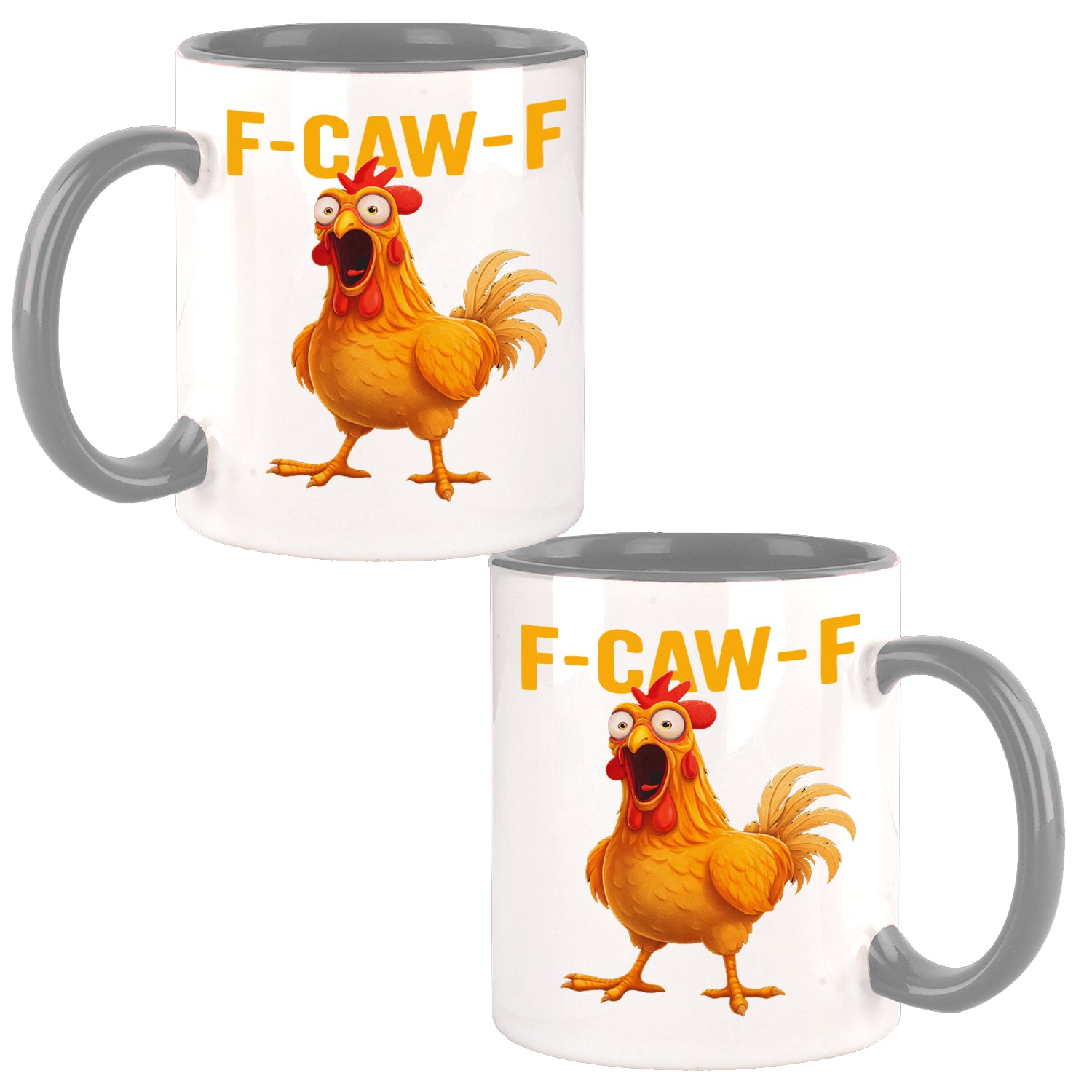 F-CAW-F Chicken Huhn Design Büro Kaffee Teetasse
