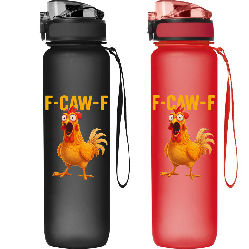 F-Caw-F Chicken / Huhn Trinkflasche farbig 1000ml