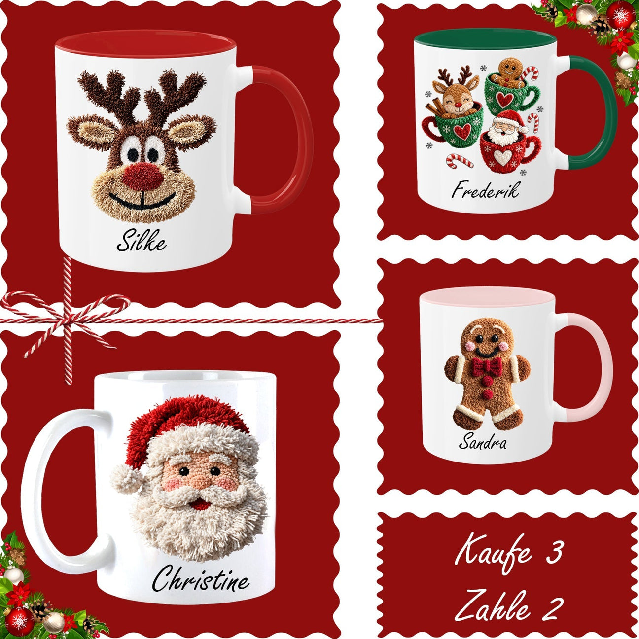 X-Mas 2025 Kollektion – Jetzt mit 3-für-2 Tassen-Aktion!