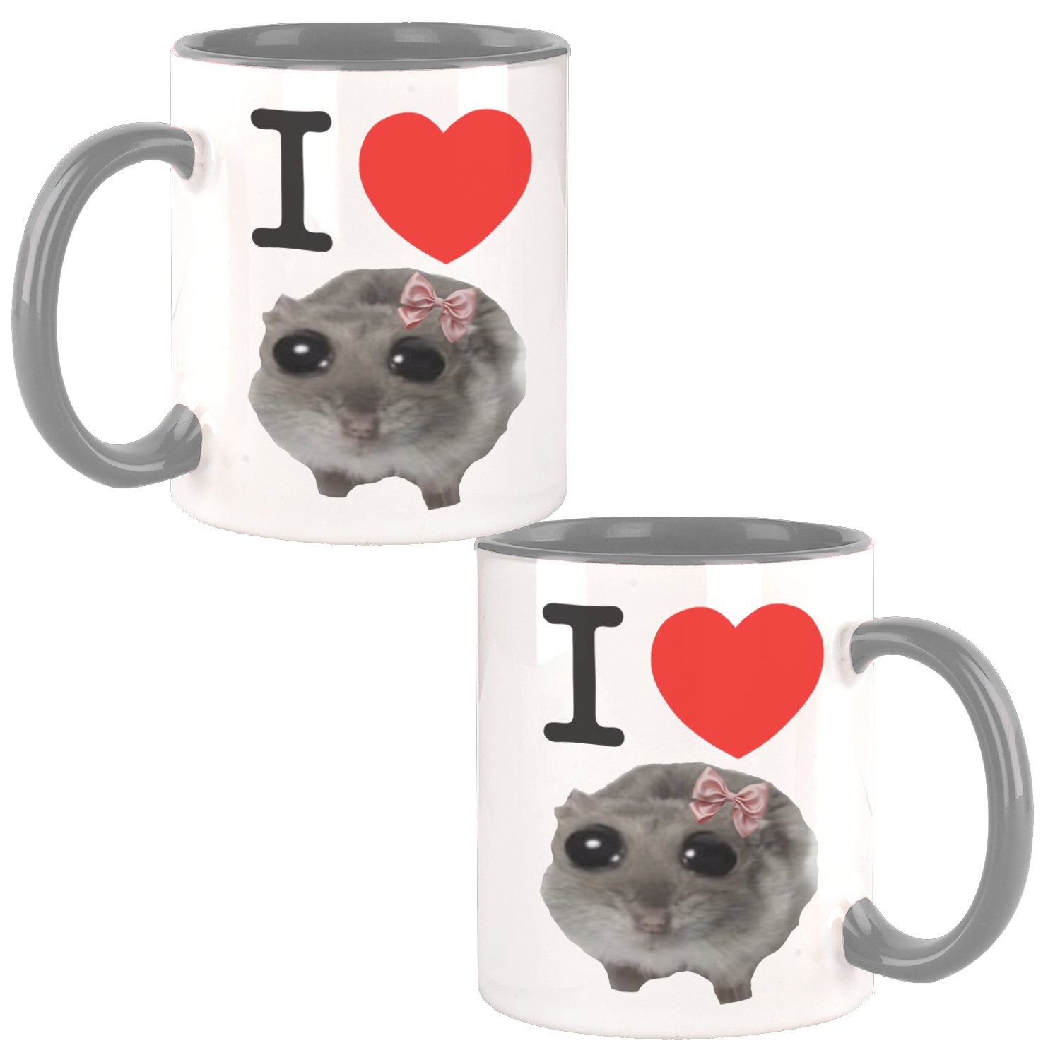 Hamster Meme I Love Hamsti Teebecher - Kaffeebecher