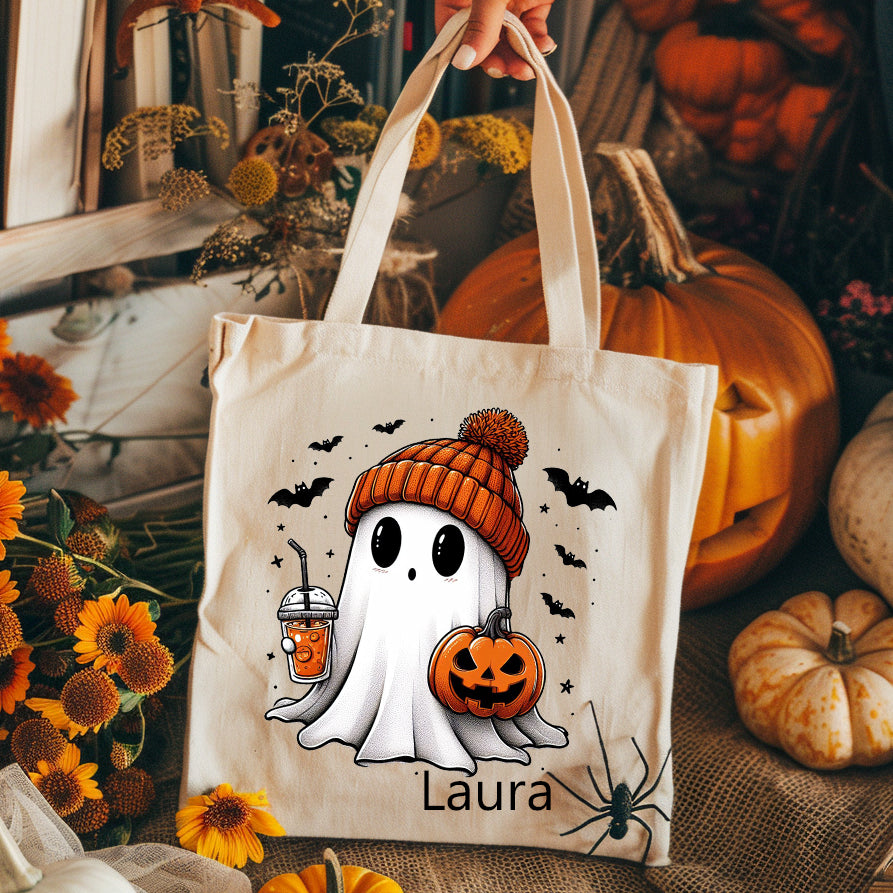 Halloween Sammelbeutel Tragetasche KIDS - Baumwolltragetasche