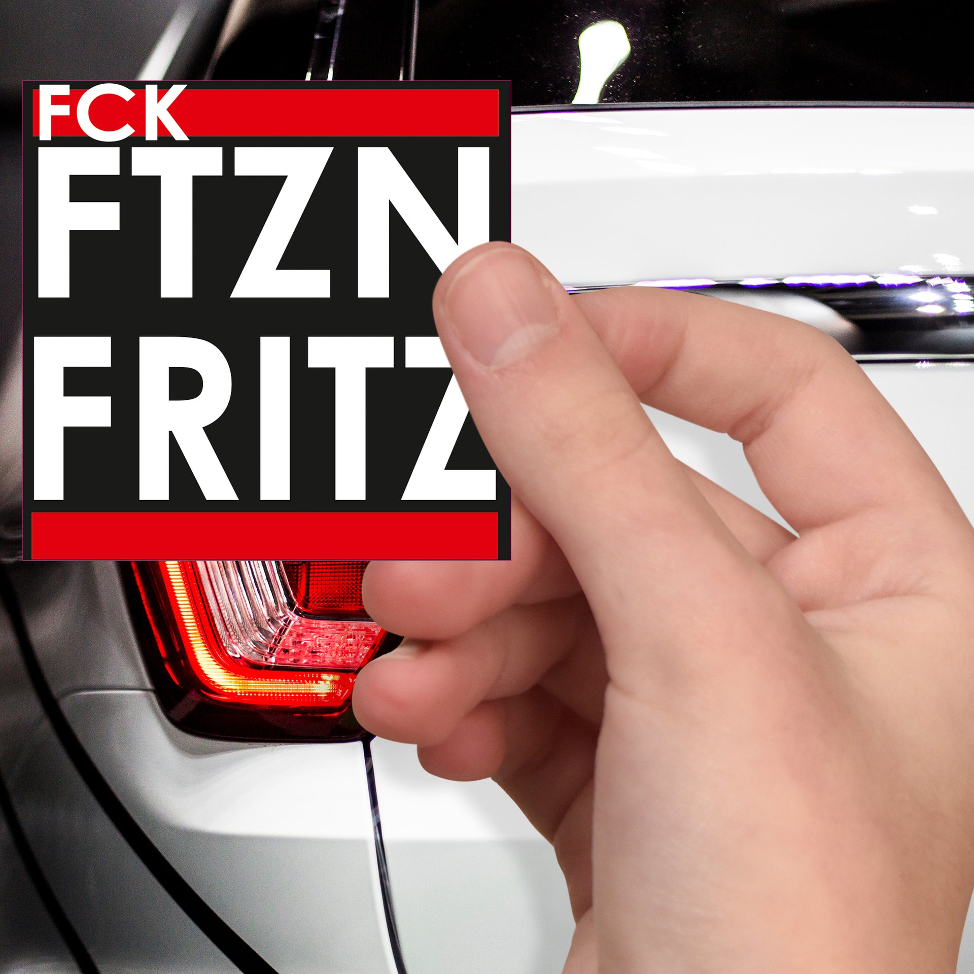 FCK FTZN FRITZ Aufkleber Autoaufkleber Sticker