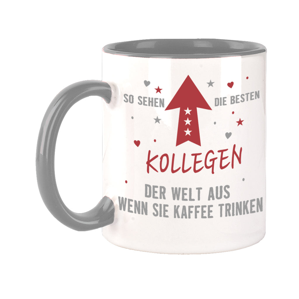 So sehen die besten Kollegen der Welt aus wenn Sie Kaffee Trinken Die Ultimative Büro Kaffeetasse