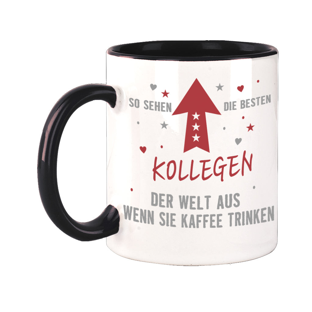 So sehen die besten Kollegen der Welt aus wenn Sie Kaffee Trinken Die Ultimative Büro Kaffeetasse
