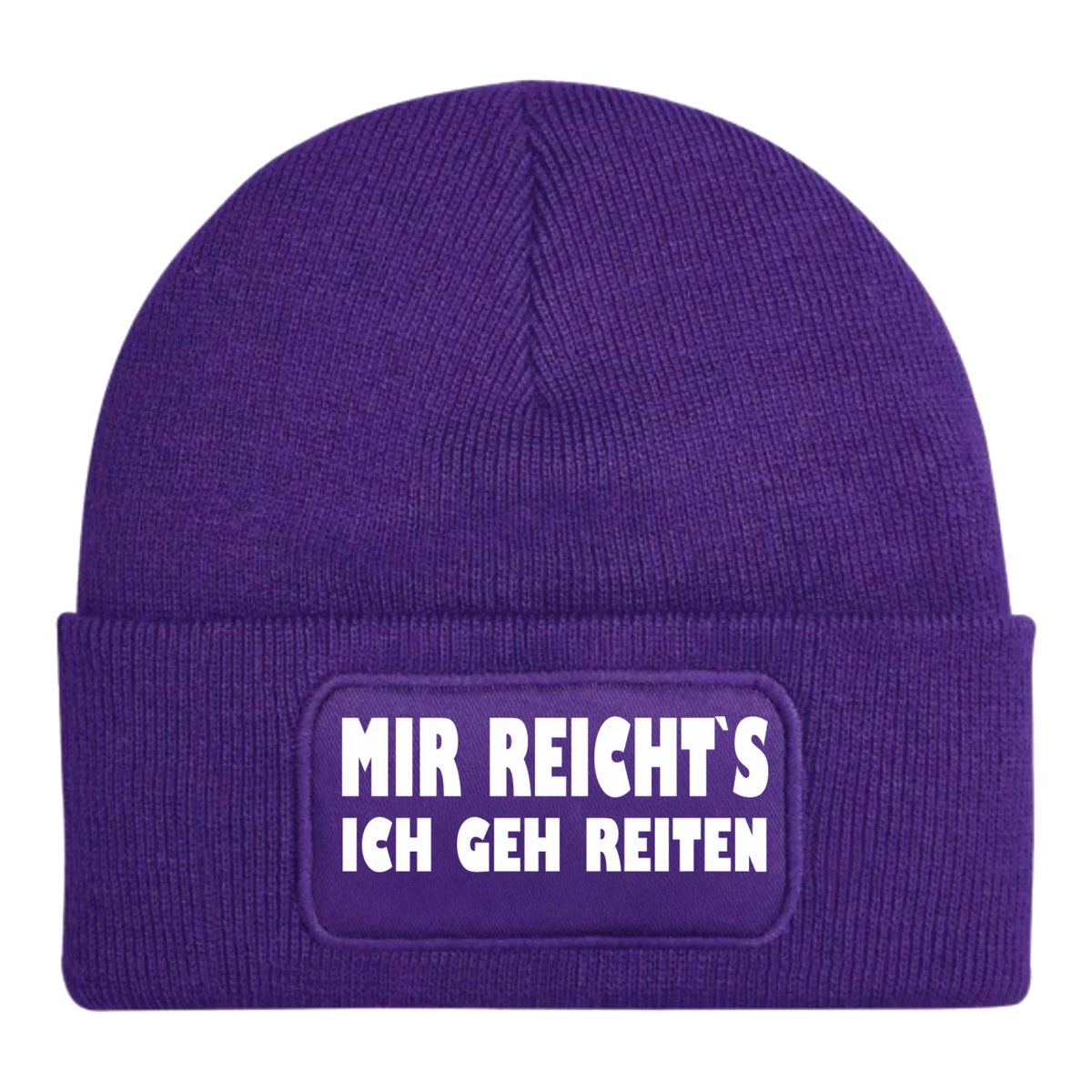 beanie-violett