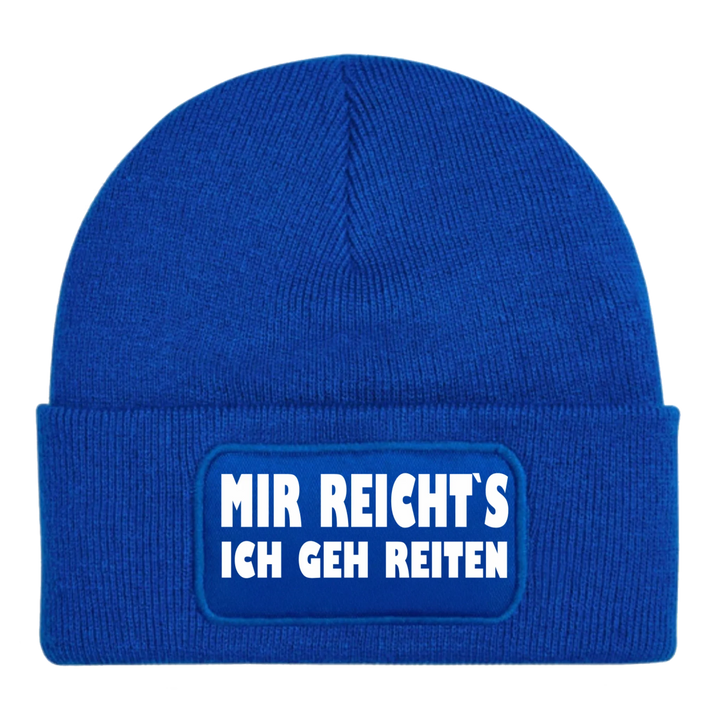 beanie-royalblau