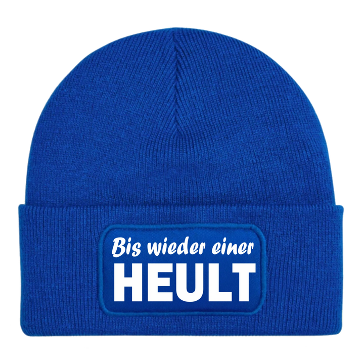 beanie-royalblau