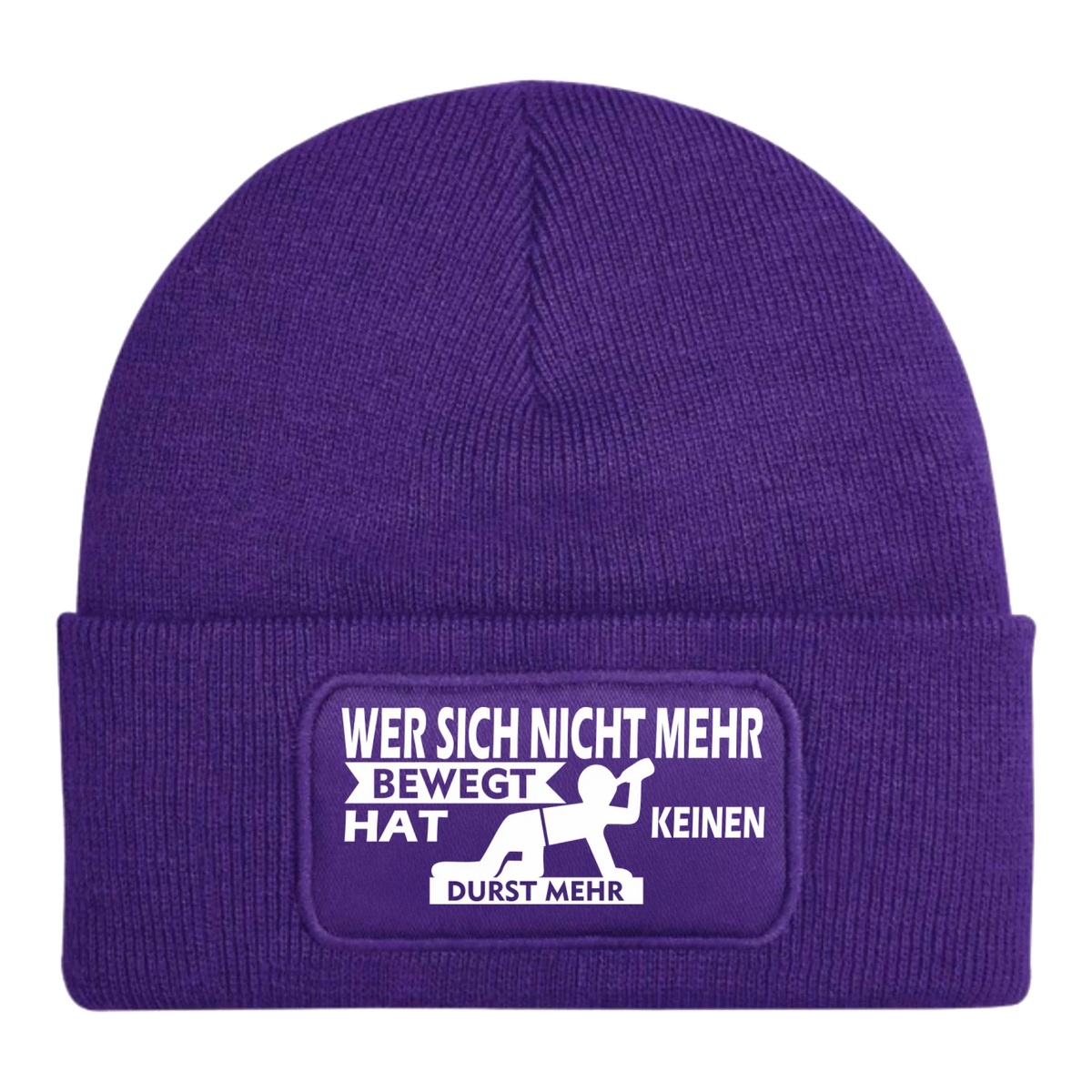 beanie-violett