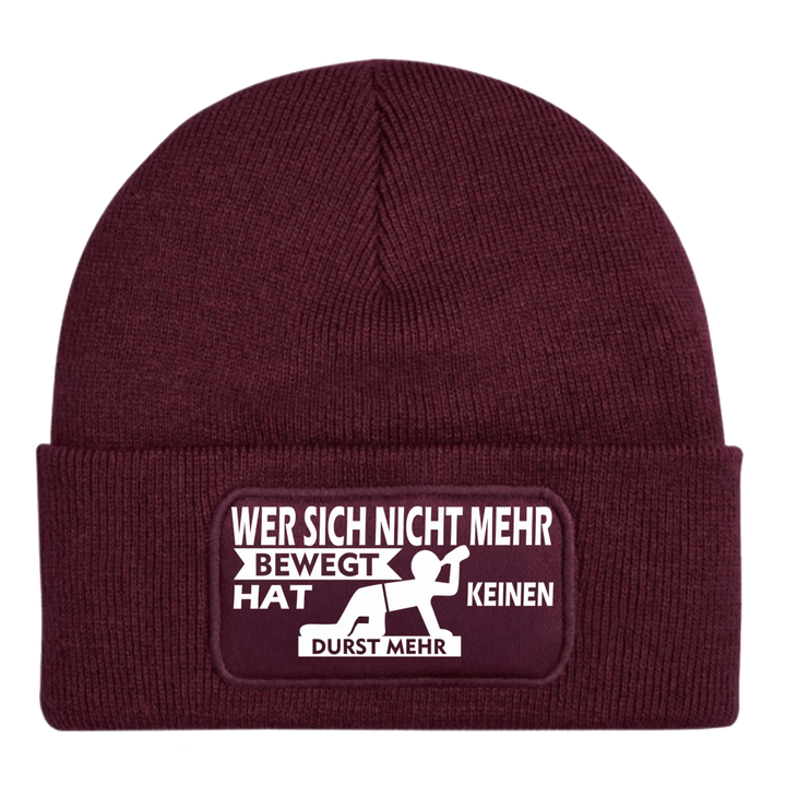 beanie-burgund