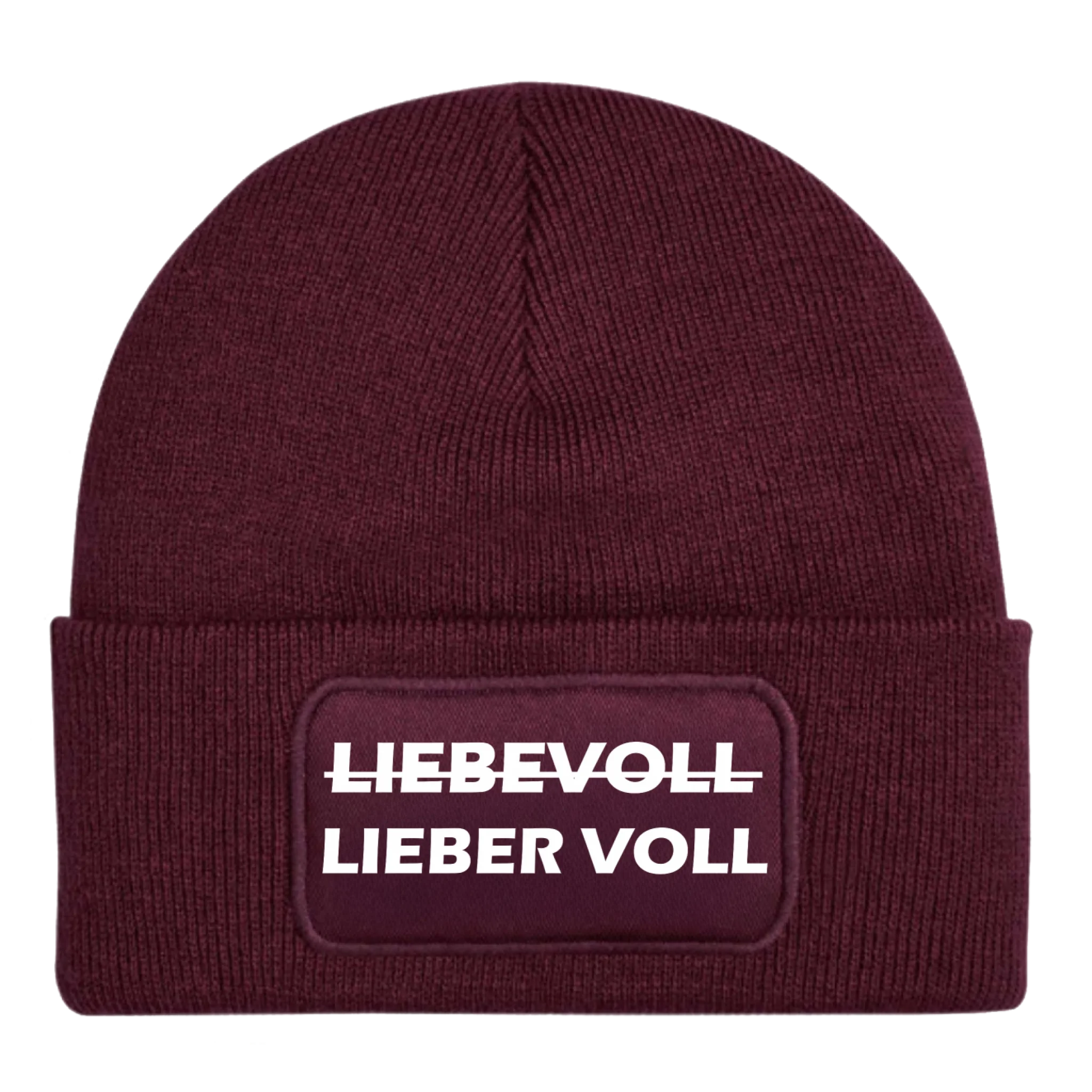 beanie-burgund