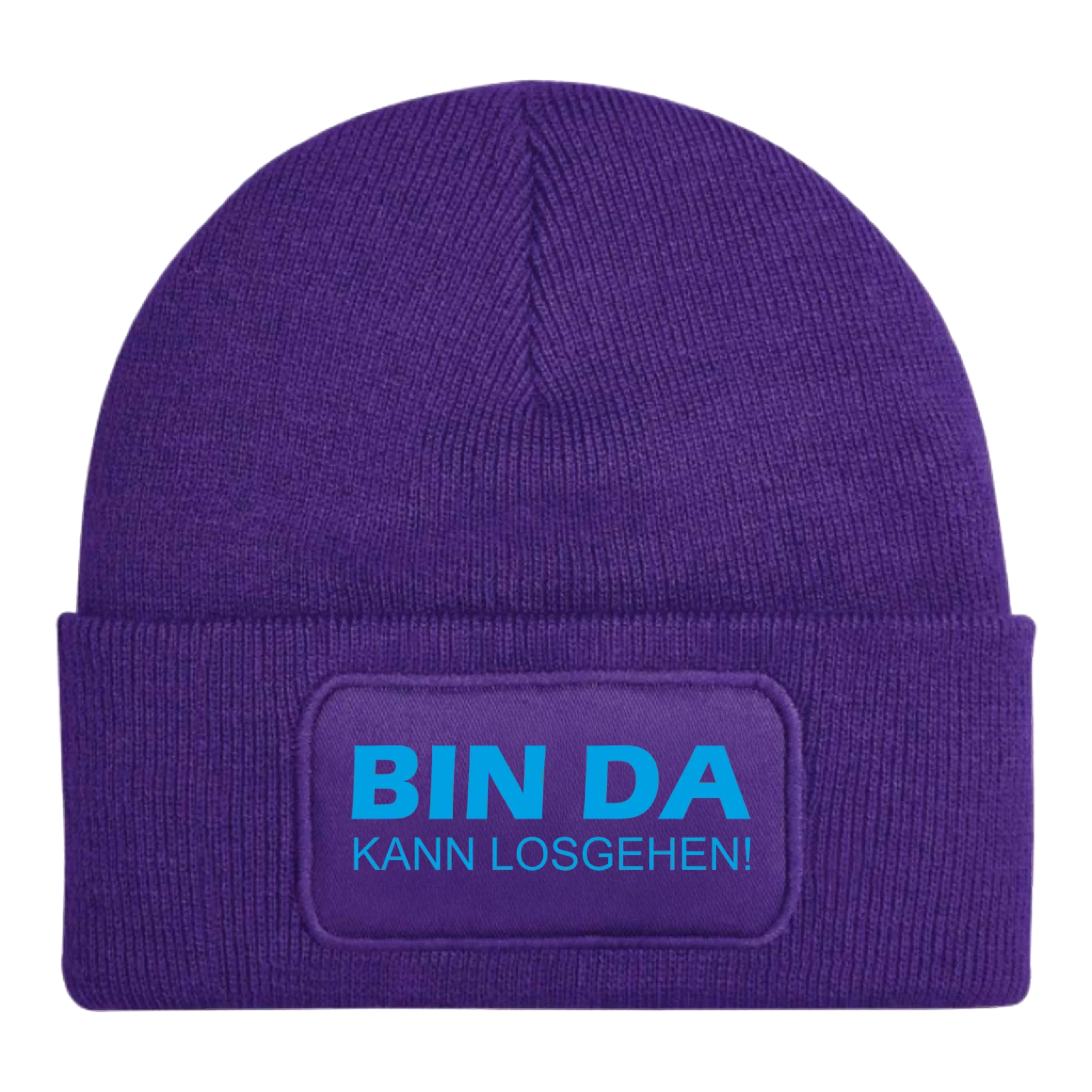 beanie-violett