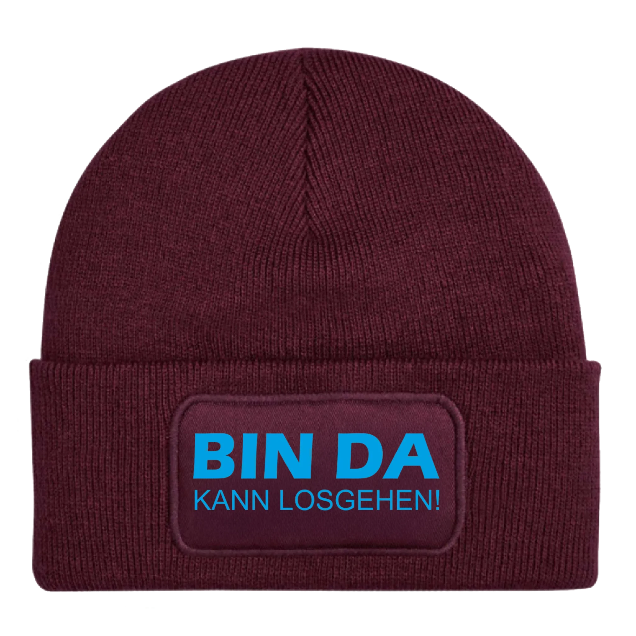 beanie-burgund