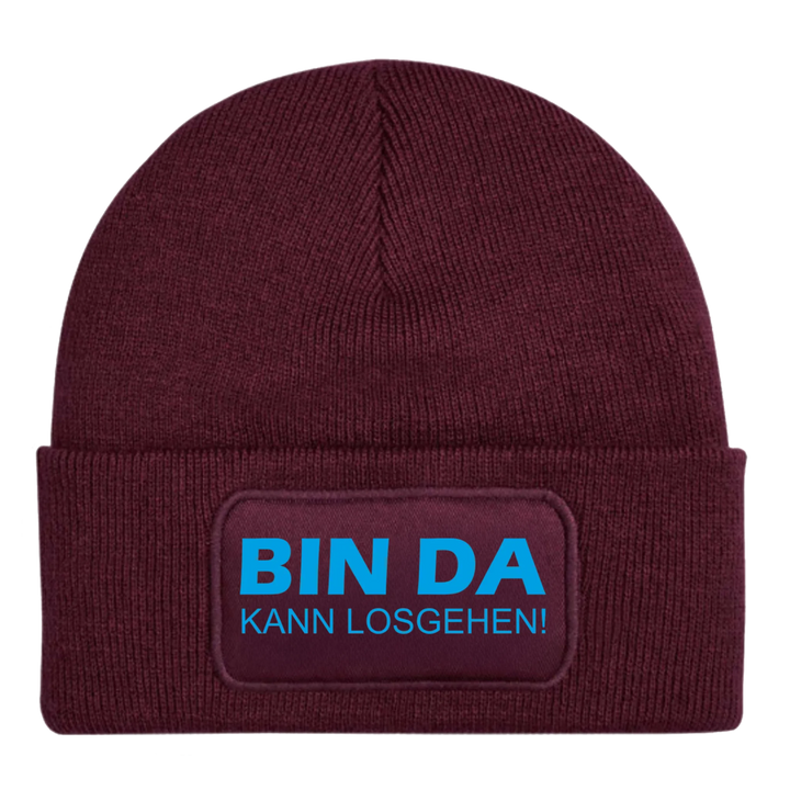 beanie-burgund