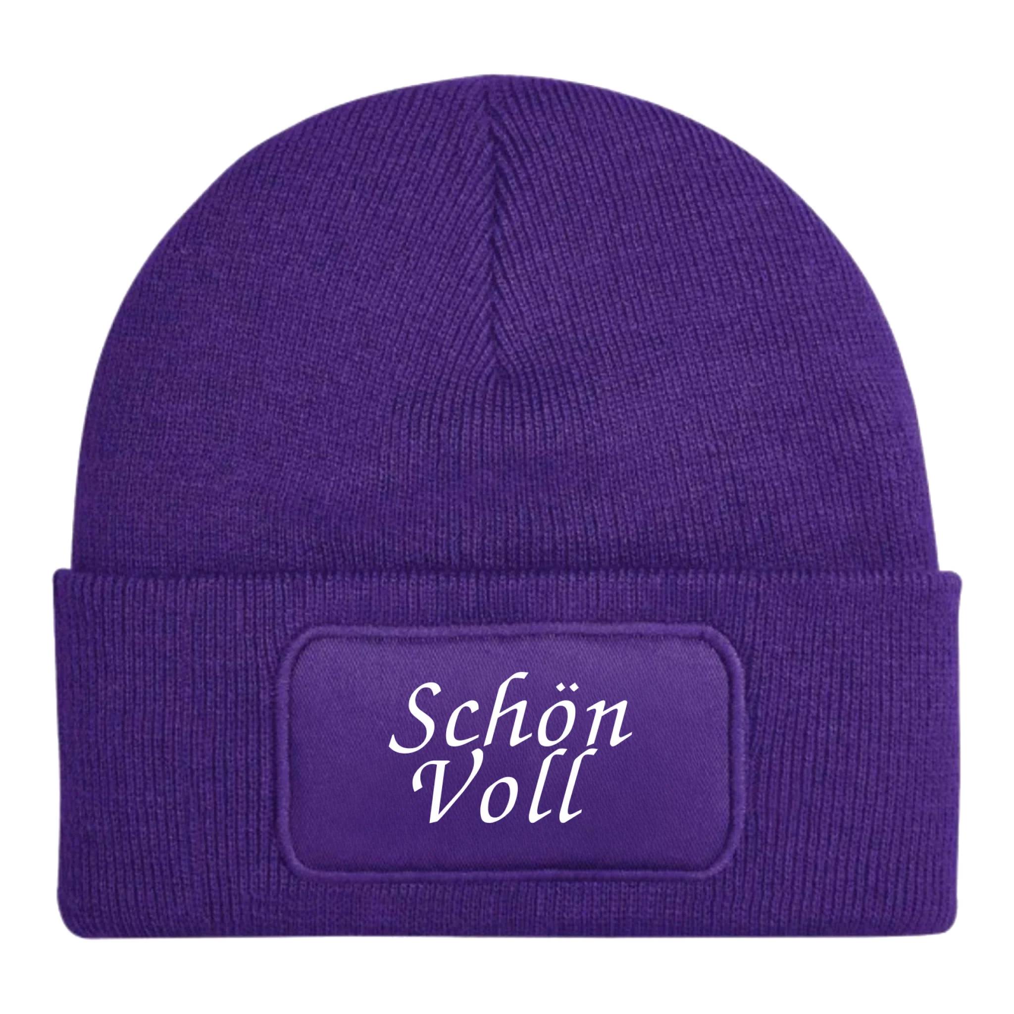 beanie-violett