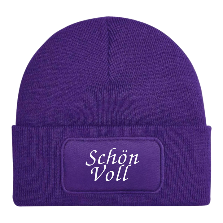 beanie-violett