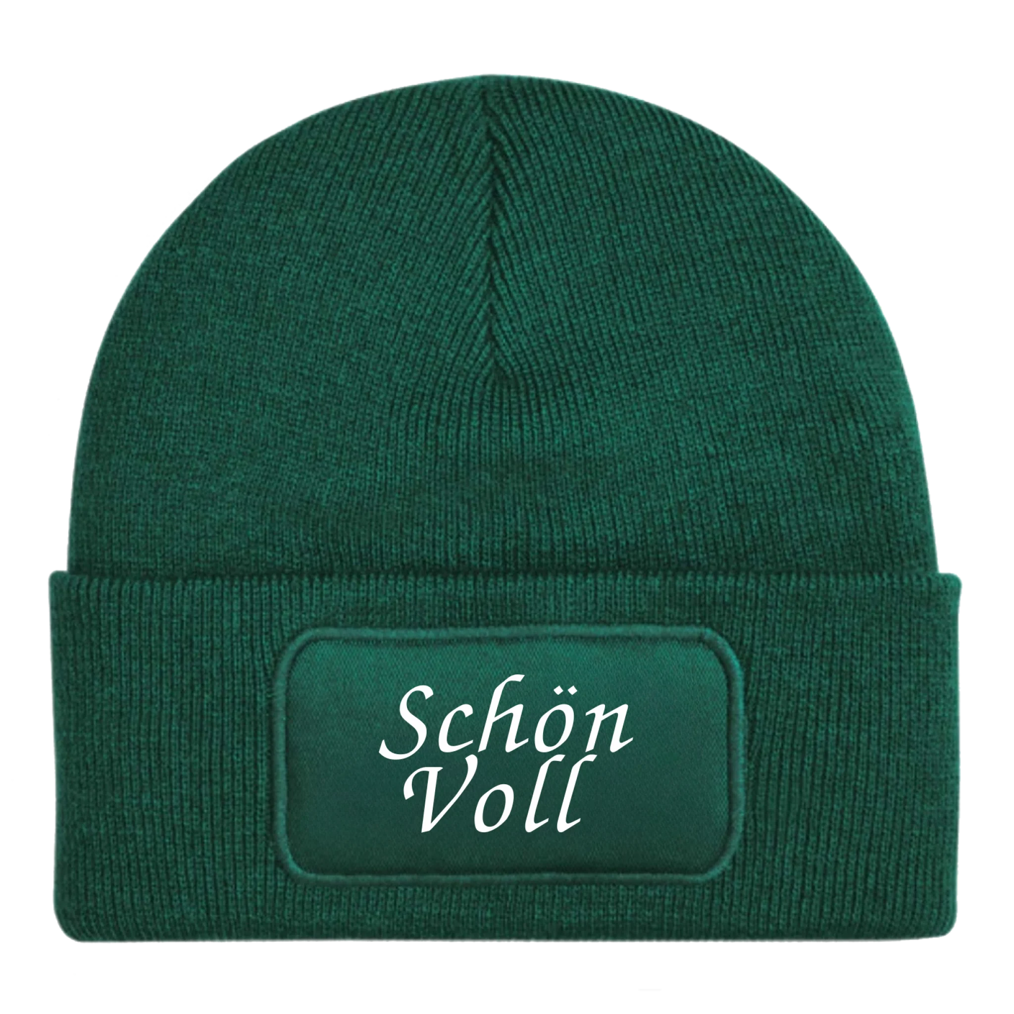 beanie-dunkelgreen