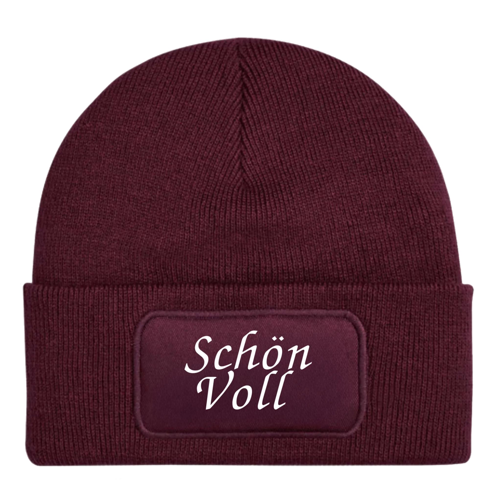 beanie-burgund
