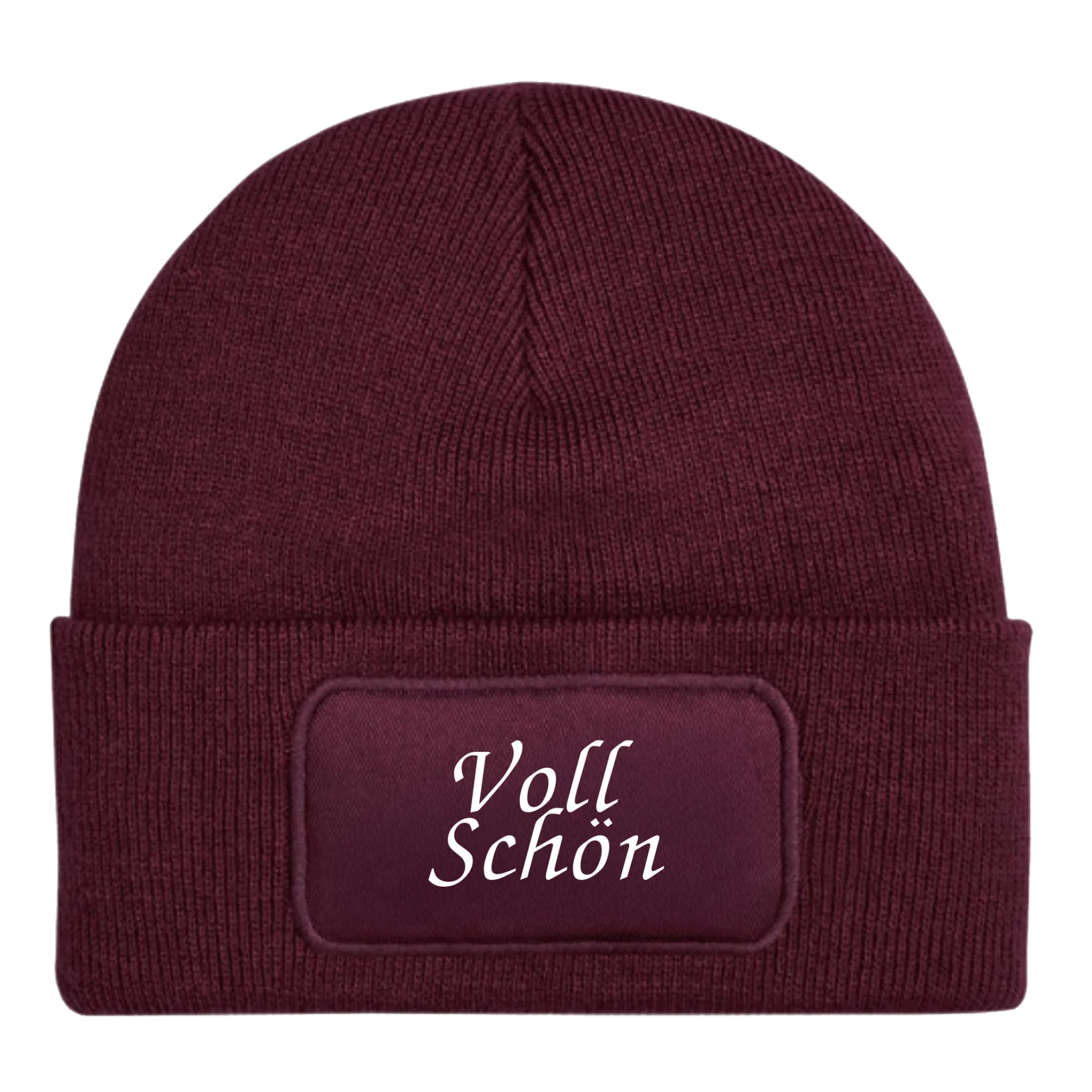 beanie-burgund