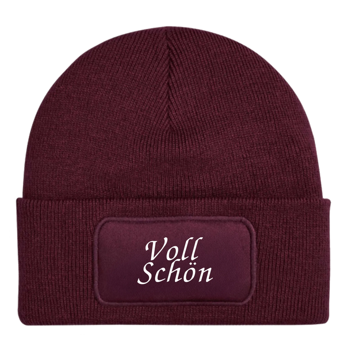 beanie-burgund