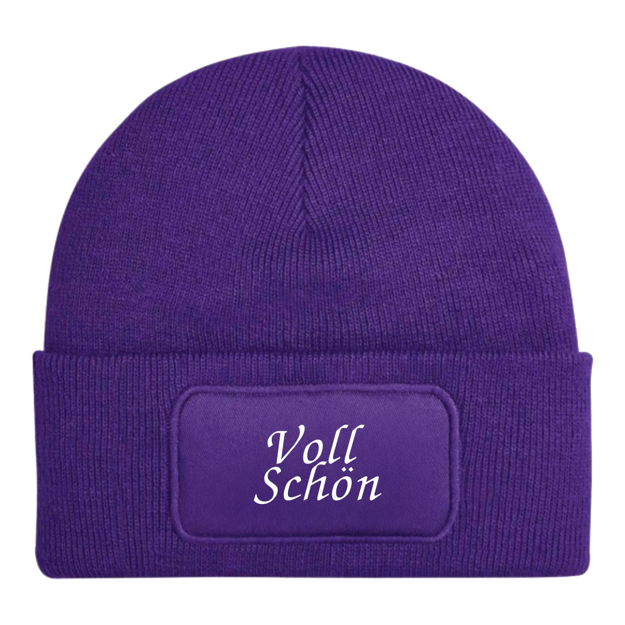 beanie-violett