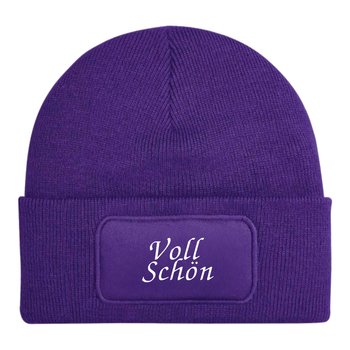 beanie-violett