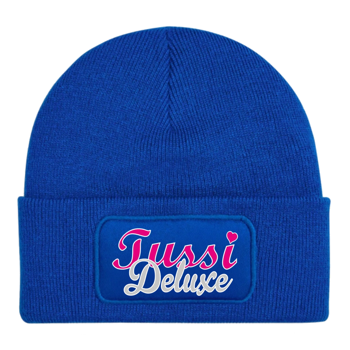 beanie-royalblau