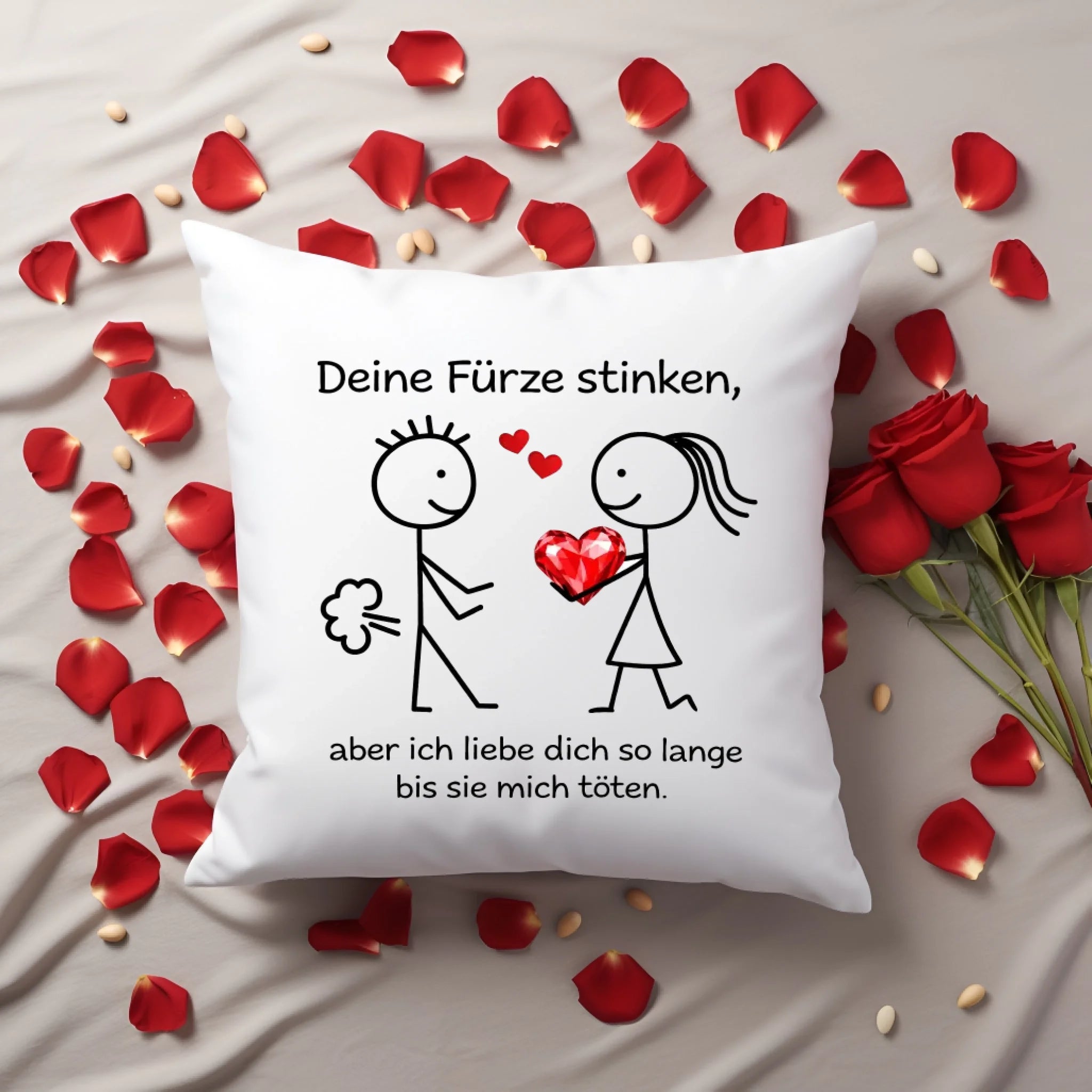 Valentines Day Pillow Mockup White 25
