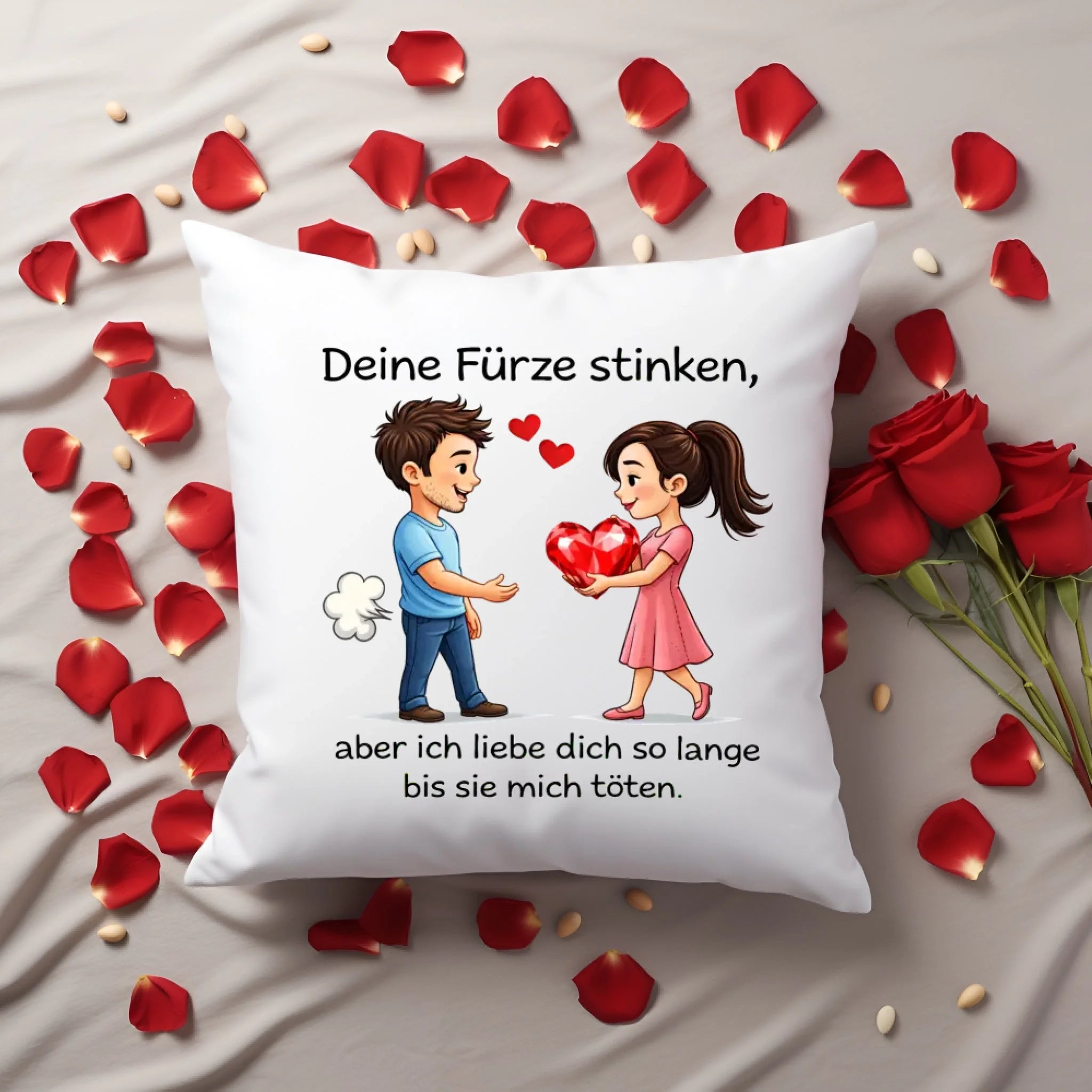 Valentines Day Pillow Mockup White 25