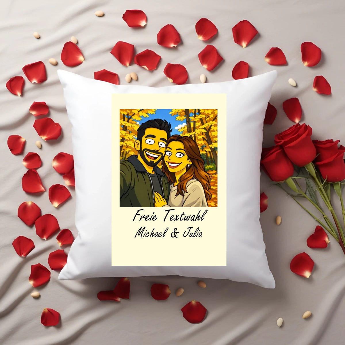 Valentines Day Pillow Mockup White 25