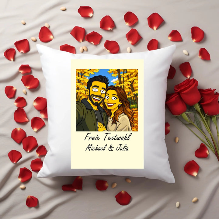 Valentines Day Pillow Mockup White 25