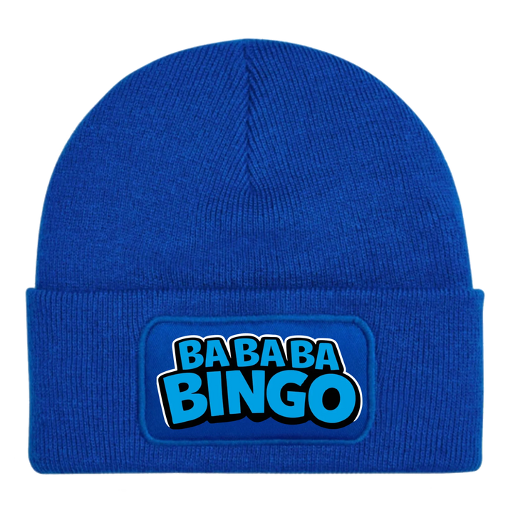 beanie-royalblau