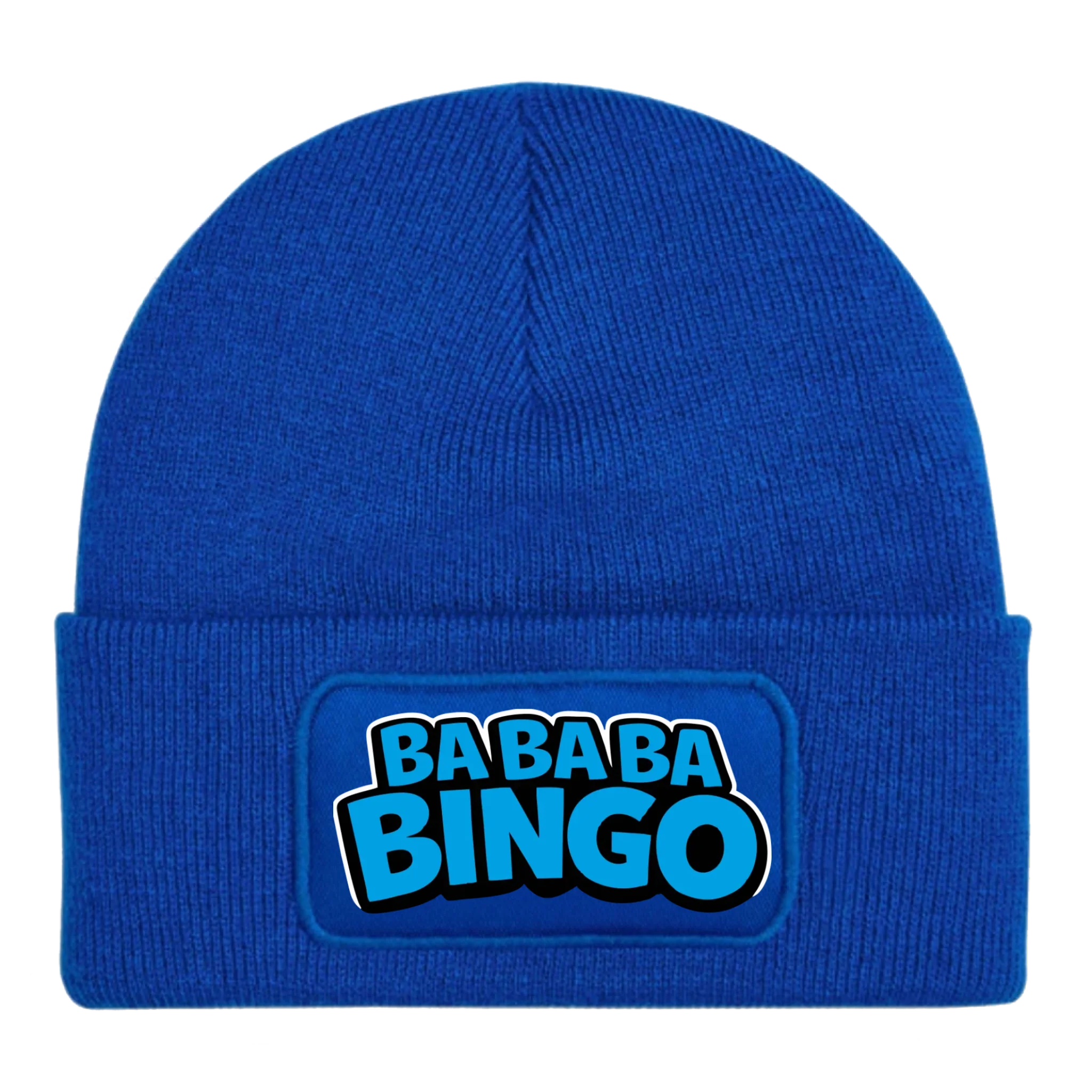 beanie-royalblau