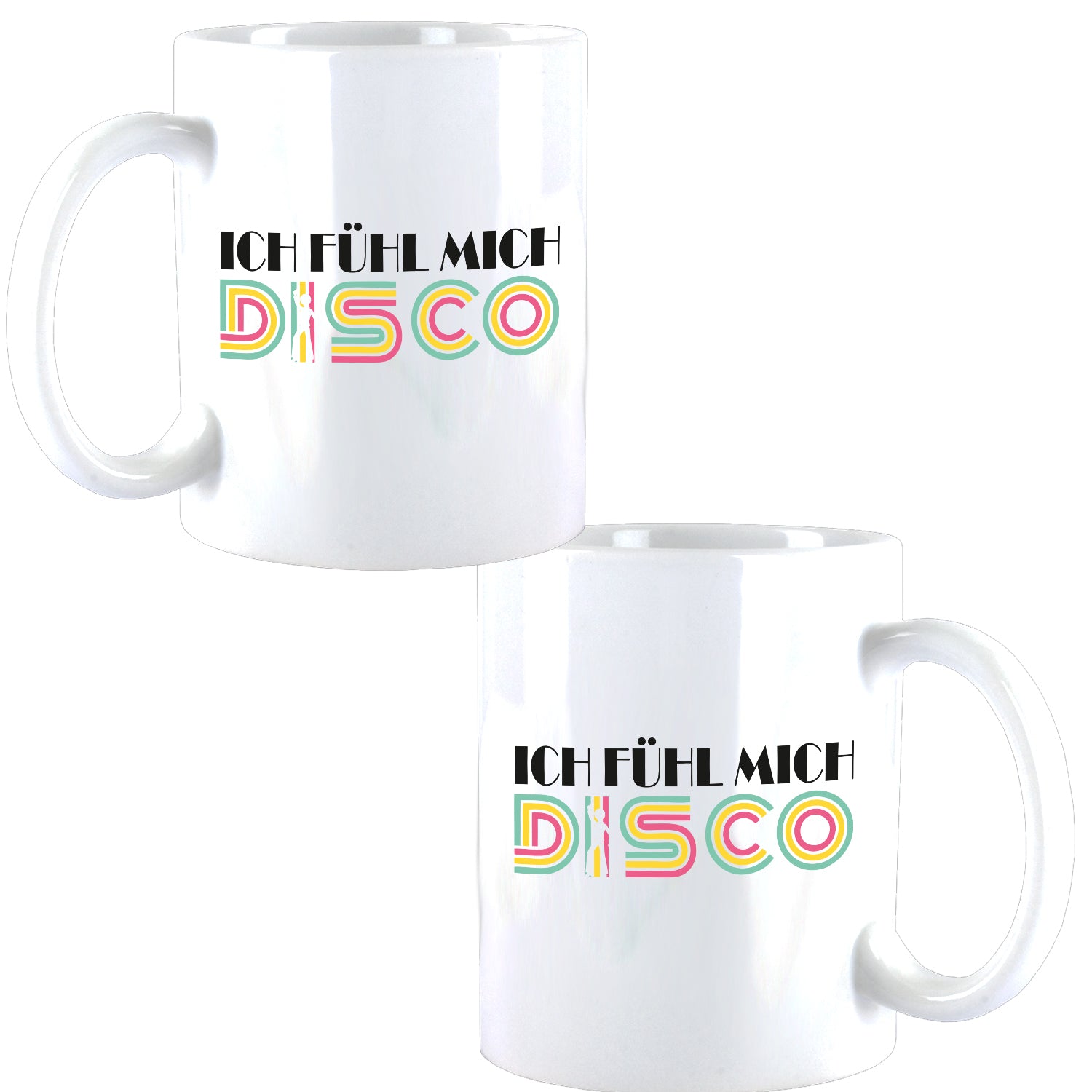 Ich fühl mich Disco Design Büro Kaffee Teetasse