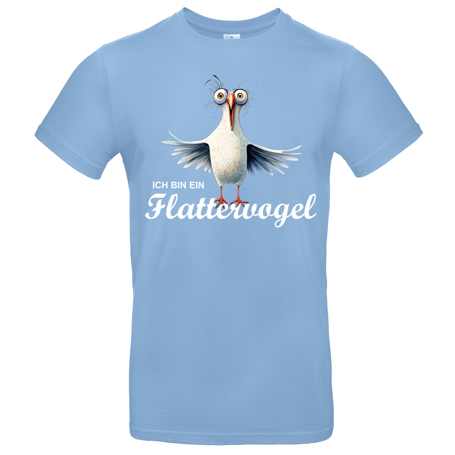 Ich bin ein Flattervogel Fun Spass Unisex Shirt S-5XL #2