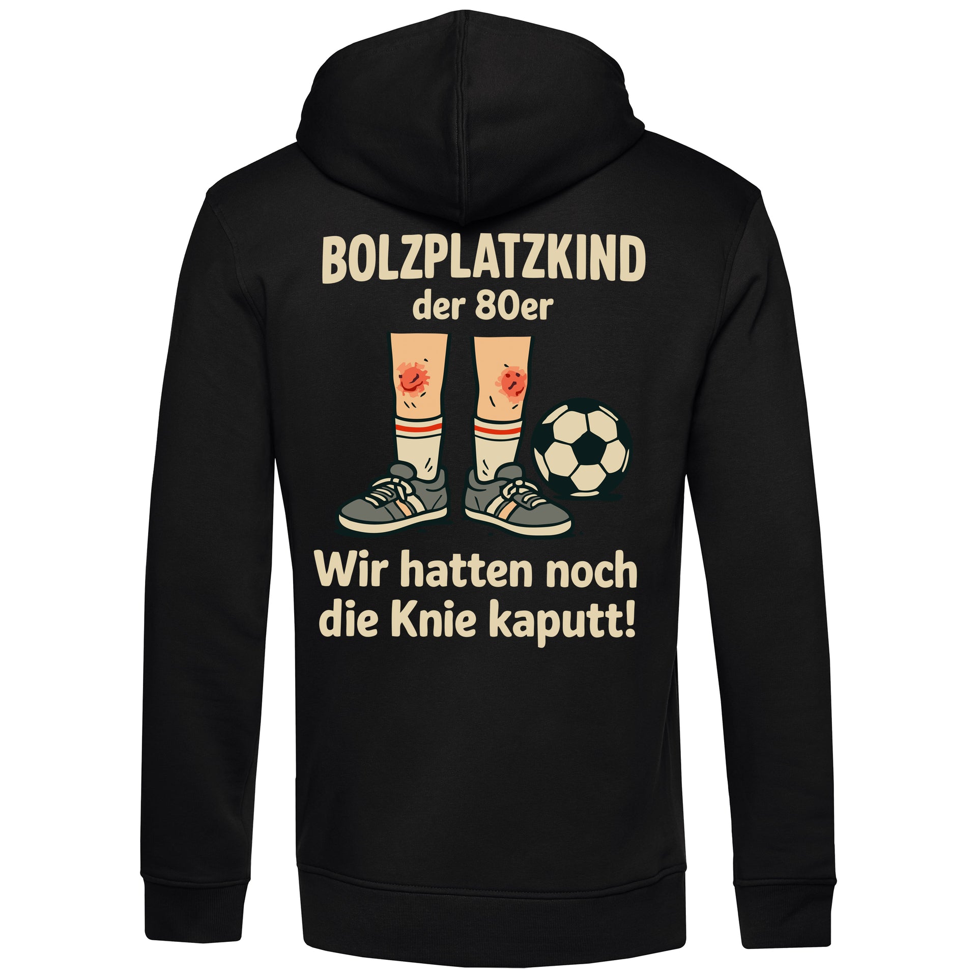 Bolzplatzkind der 80 er Unisex Premium Hoodie