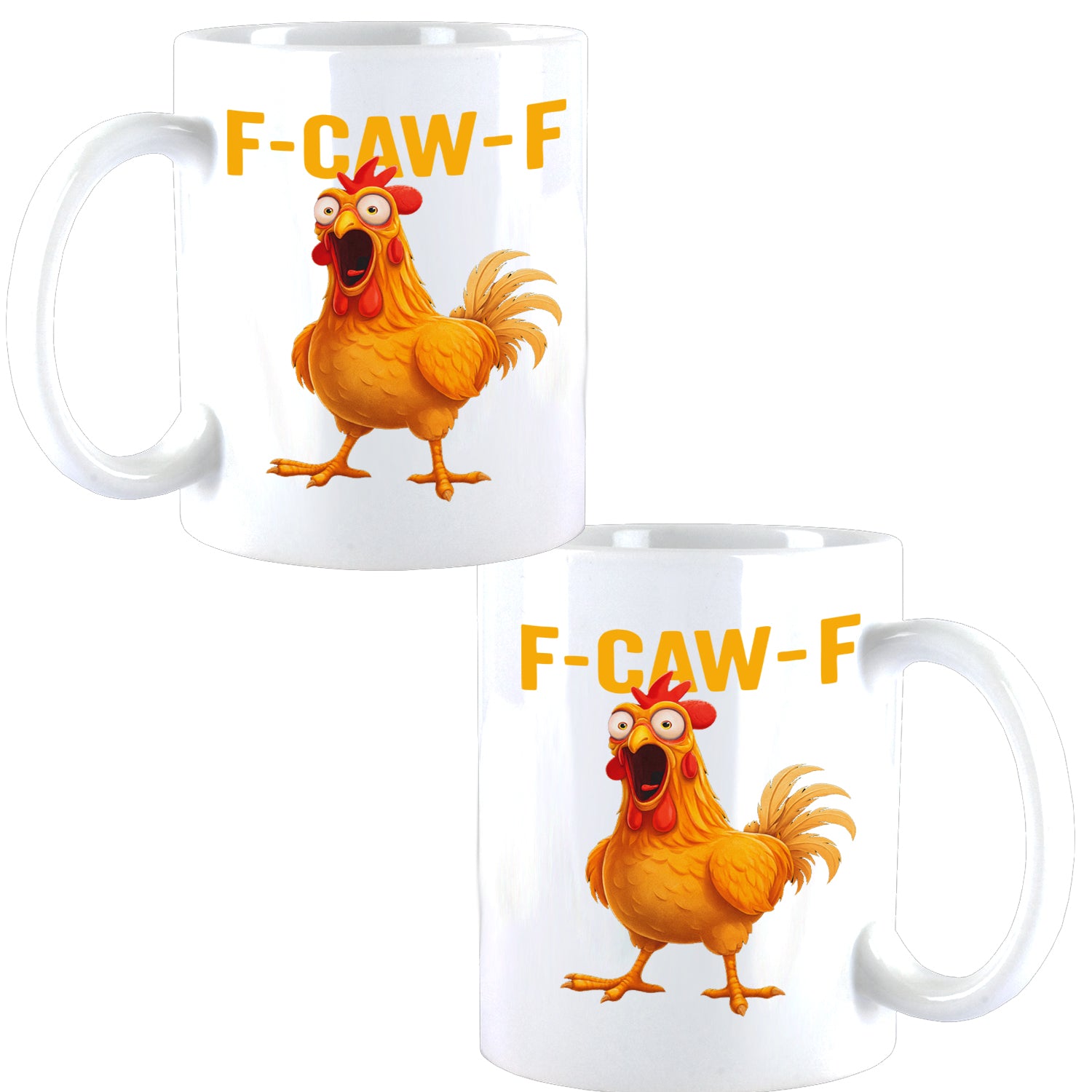F-CAW-F Chicken Huhn Design Büro Kaffee Teetasse