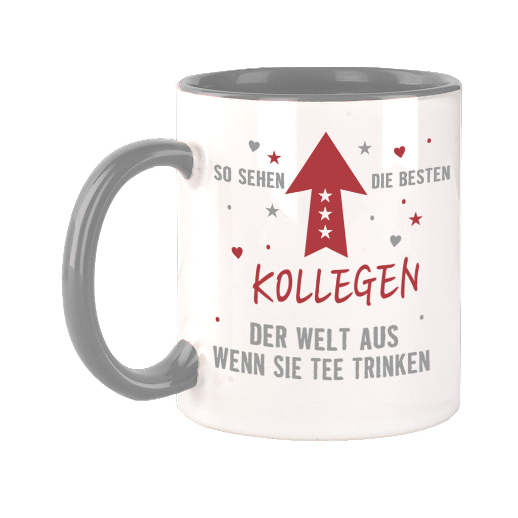FUNNYWORDS® So sehen die besten Kollegen der Welt aus wenn Sie TEE Trinken Die Ultimative Büro Teetasse