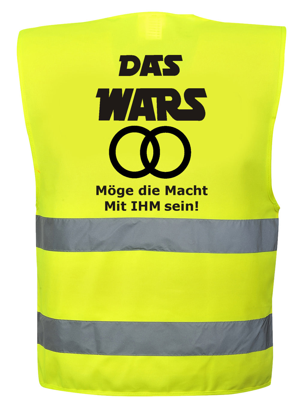 Junggesellenabschied Weste "DAS WARS" #1602