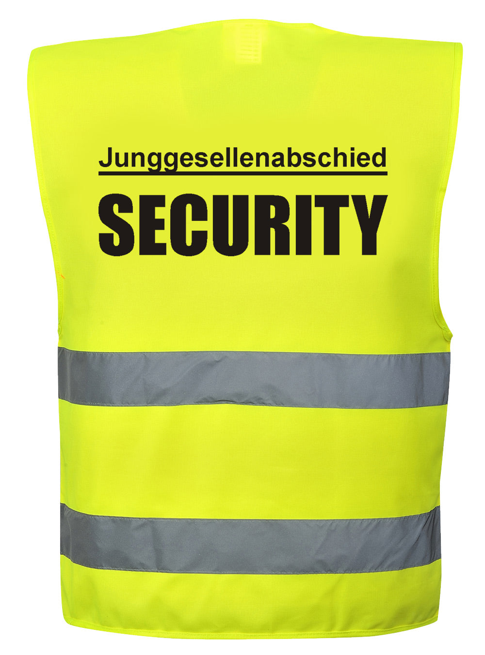 Junggesellenabschied Weste "SECURITY" #1502