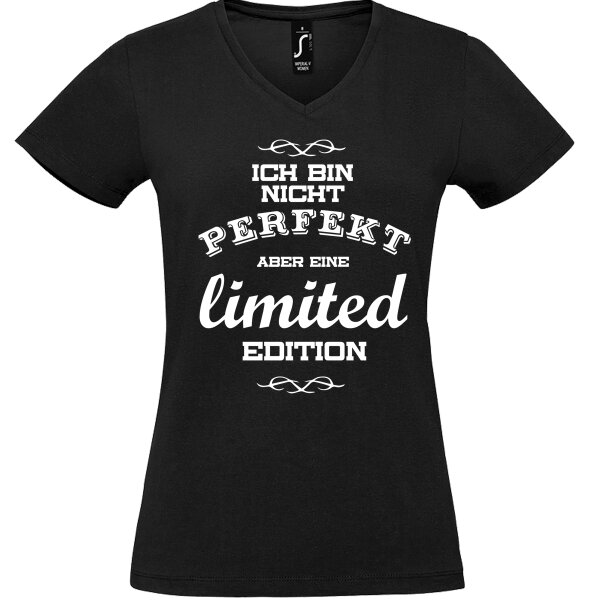 Funnywords&reg; Ich bin nicht Perfekt Women Fun Shirt