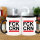 FUNNYWORDS® FCK Fuc.. Tasse mit Wunschtext FUN Tasse Kaffeebecher