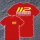 Feuerwehr T-Shirt FW1800 beidseitig Wunschstadt