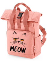 MEOW - Miau Katzen Backpack Rucksack Standard
