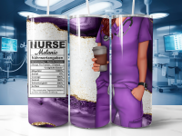 Nurse / Krankenschwester 2.0 - 7 Designs Tumbler Edelstahl Trinkflasche inkl Wunschnamen