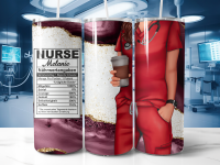 Nurse / Krankenschwester 2.0 - 7 Designs Tumbler Edelstahl Trinkflasche inkl Wunschnamen