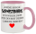 Herzbotschaft Keine Sorge Schwesterherz - Kaffeetasse Teetasse