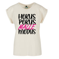 Hokus Pokus Malle Modus Frauen T-Shirt Extended Shoulder