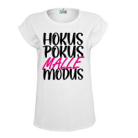 Hokus Pokus Malle Modus Frauen T-Shirt Extended Shoulder