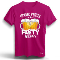 Hokus Pokus Party Modus Männer T-Shirt Malle Party